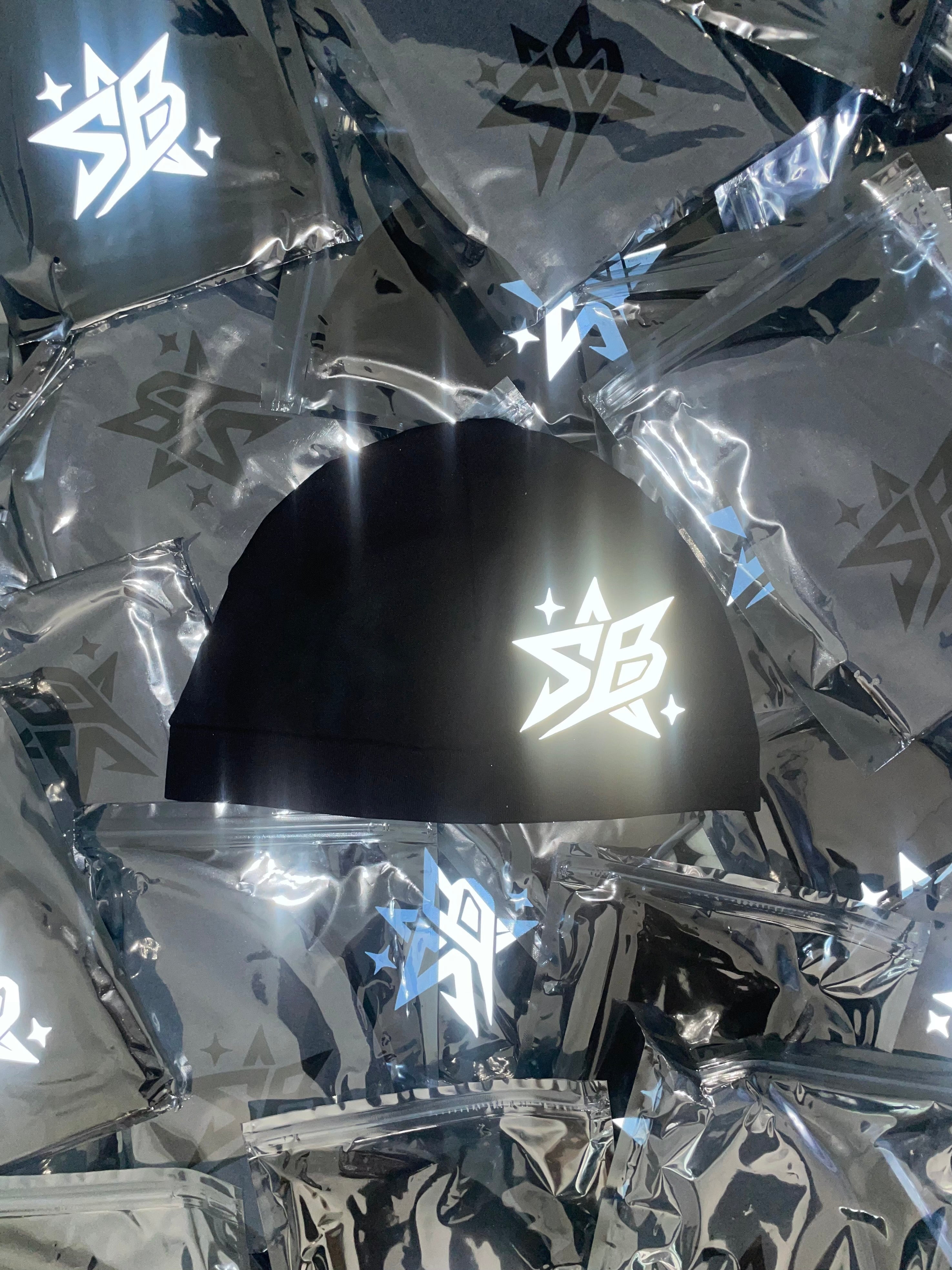 Skullcap SB Negro Reflectivo
